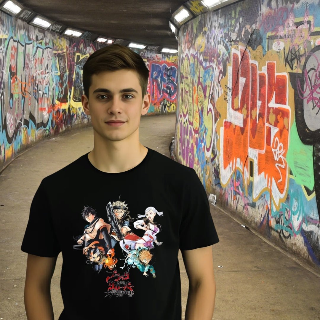 MAOKEI - Black Clover Vintage T-shirt - T-Shirt - 8