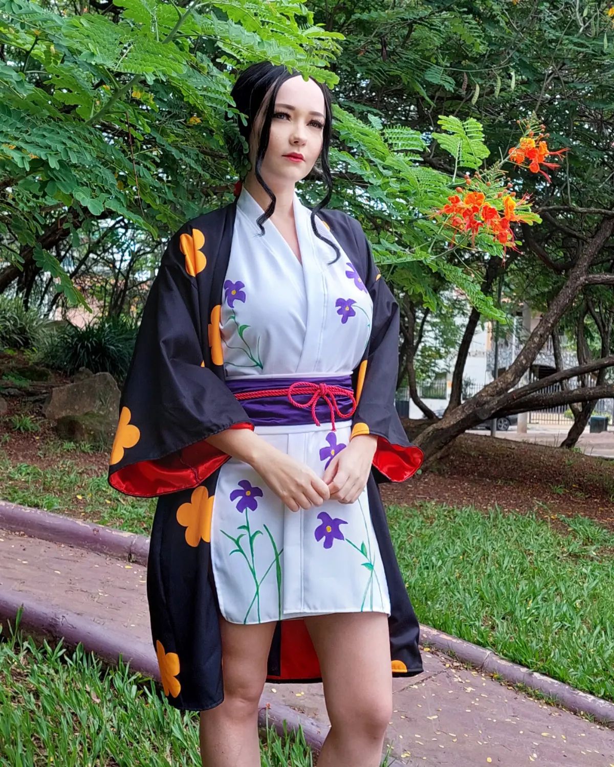 MAOKEI - One Piece Nico Robin Wano Style Cosplay - Cosplay - 6