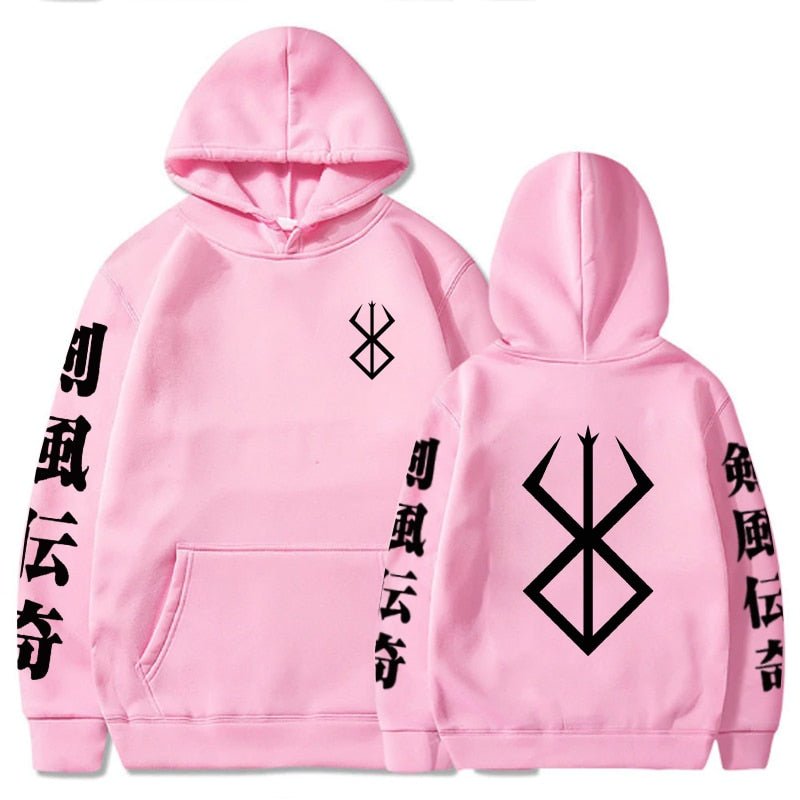 MAOKEI - 2022 Hot Berserk Sacrifice Mark Hoodie - 1005002827964113-Black-XS