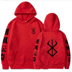 MAOKEI - 2022 Hot Berserk Sacrifice Mark Hoodie - 1005002827964113-Black-XS