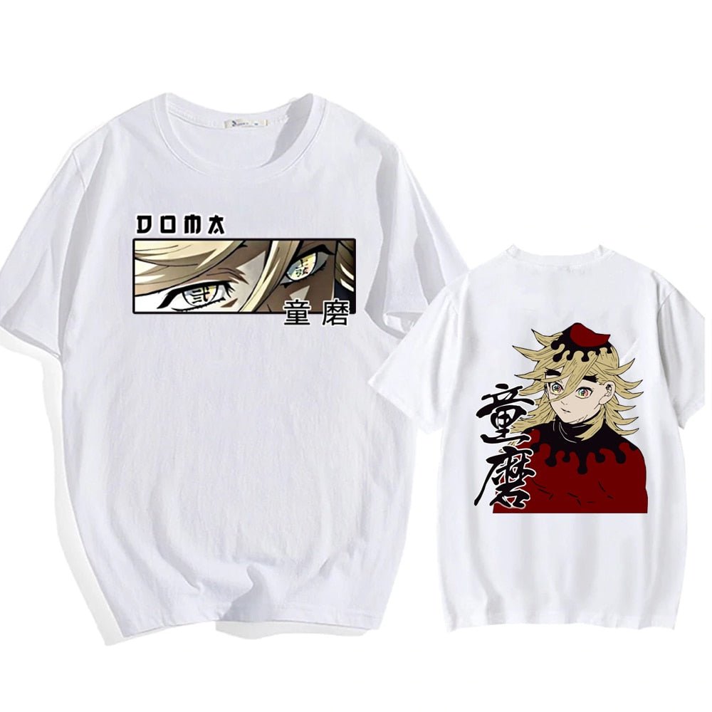 MAOKEI - 2023 Douma Demon Slayer T-Shirt - 1005005139779931-black-XS