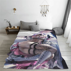 MAOKEI - 3D Anime Blanket Flannel Hentai - 1005003694144825-Poster Blanket 2-100x125cm