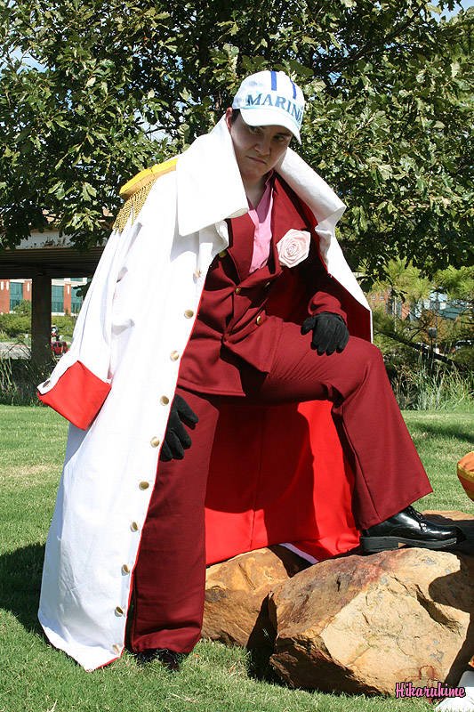 MAOKEI - Akainu Cosplay Sakazuki Admiral Suit Halloween Costume - B09Q3PQDNP-8
