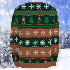 MAOKEI - AOT Eren Yaeger Rage Epic Christmas Sweater -