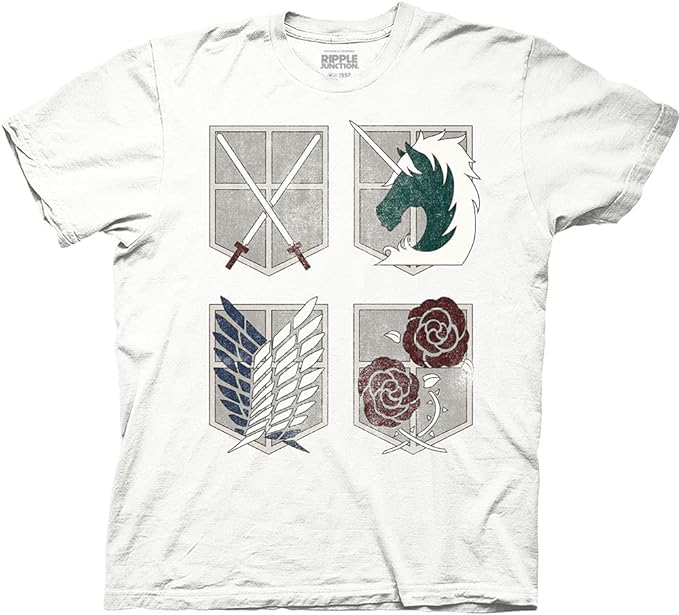 MAOKEI - Attack on Titan All Regiment Epic Official Shirt - B00U0HNYCY-5