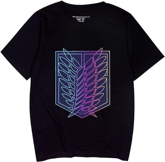 MAOKEI - Attack on Titan Emblem Novelty Style Shirt -