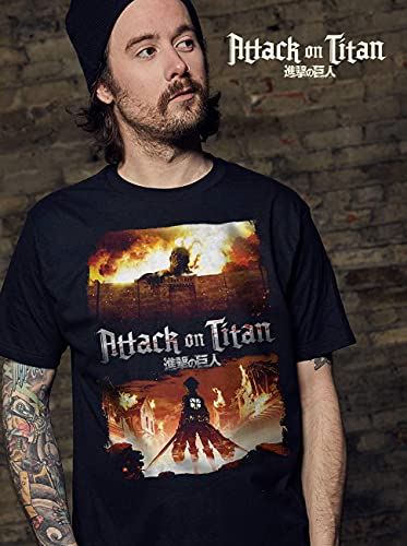 MAOKEI - Attack on Titan Season One Emblematic Shirt - B00IZKTOTA-2