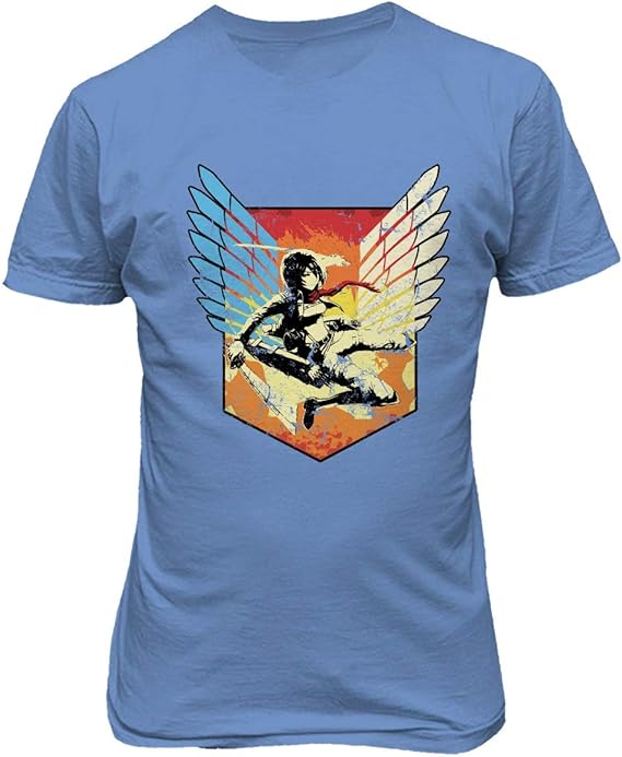 MAOKEI - Attack Titan FanArt Mikasa Highlight Shirt - B07G8DMDF5