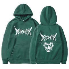 MAOKEI - Berserk Guts Head Fashion Hoodie - 1005004604204877-black-XS