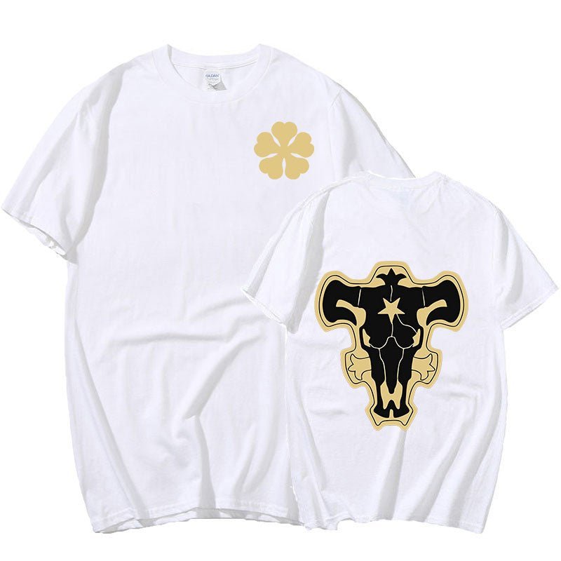 MAOKEI - Black Clover Double-sided T-shirt - 1005003207555070-Black-XS