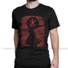 MAOKEI - Black Swordsman Berserk T-Shirt - 4000636362712-Black-S