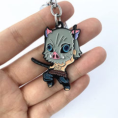 MAOKEI - Demon Slayer Inosuke Chibi Keychain - B09NBNFDPM
