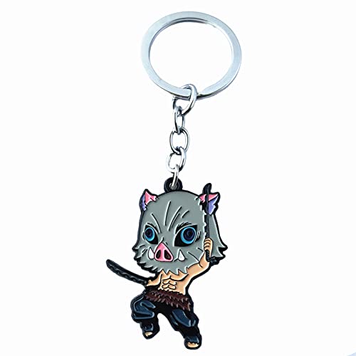 MAOKEI - Demon Slayer Inosuke Chibi Keychain - B09NBNFDPM