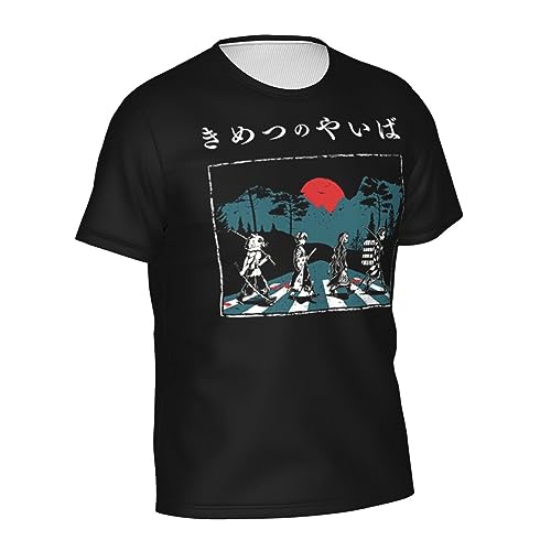 MAOKEI - Demon Slayer Kamado Team Trip T-Shirt - B0CHXMC2F4