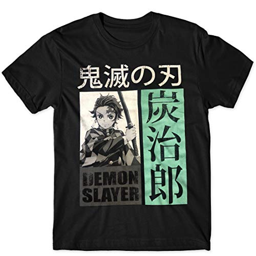 MAOKEI - Demon Slayer Tanjiro Kamado Determination T-Shirt - B08ZVRX2FJ-1