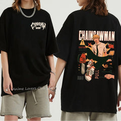 MAOKEI - Denji Cool Poster Shirt - 1005005124480435-style4-XS