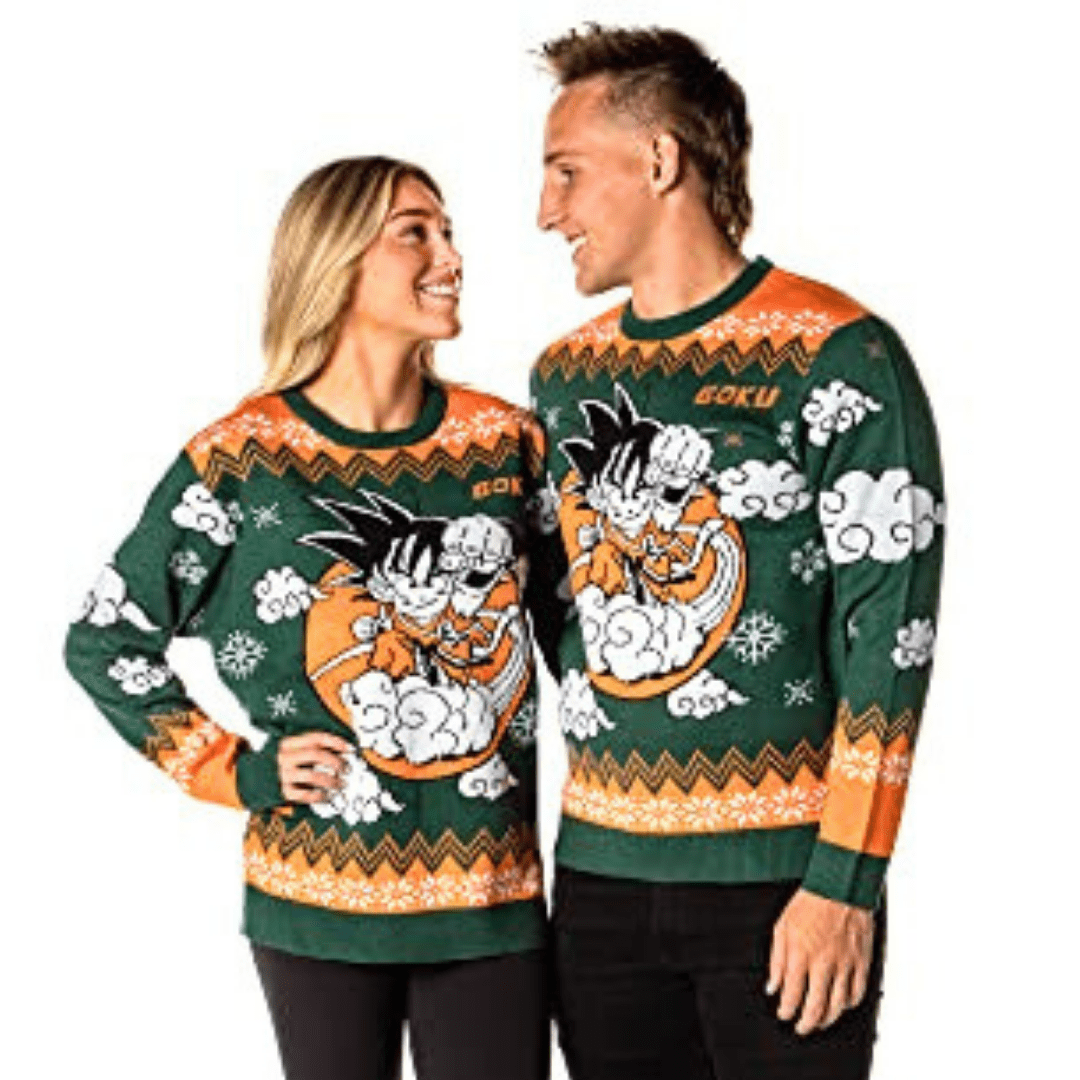 MAOKEI - Dragon Ball Z Goku Epic Christmas Sweater - Sweatshirt - 6