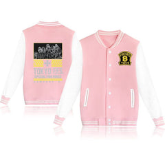 MAOKEI - Fire Force Brigard 8th Long Sleeve Jacket - 1005004635524725-Black-XS