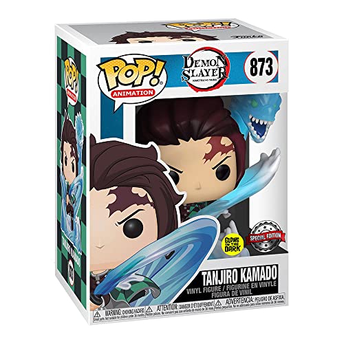 MAOKEI - Funko Demon Slayer - Tanjiro Dragon Attack Figure - B09G5ZB885