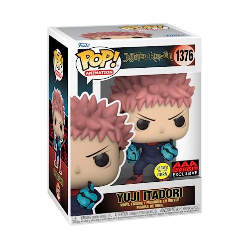 MAOKEI - Funko Jujutsu Kaisen - Yuji Itadori Divergent Fist Figure (Glow In Dark) - B0C82P6DYQ