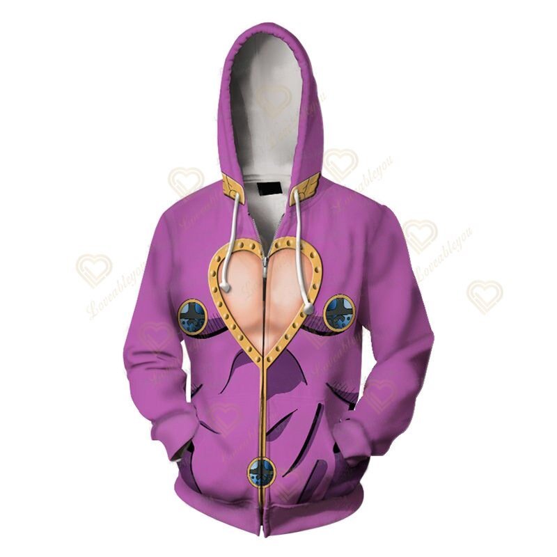 MAOKEI - Giorno Giovanni Character Chess Hoodie - 1005004992600394-OHSW 2-XXS Adult (35-40kg)