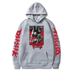 MAOKEI - Griffith Armor Fashion Hoodie - 1005004505340915-black-XS