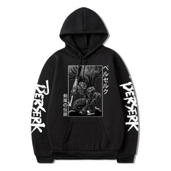 MAOKEI - Griffith Armor Fashion Hoodie - 1005004505340915-black-XS
