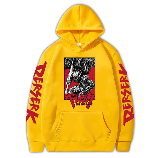 MAOKEI - Griffith Armor Fashion Hoodie - 1005004505340915-black-XS