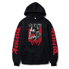 MAOKEI - Griffith Armor Fashion Hoodie - 1005004505340915-black-XS