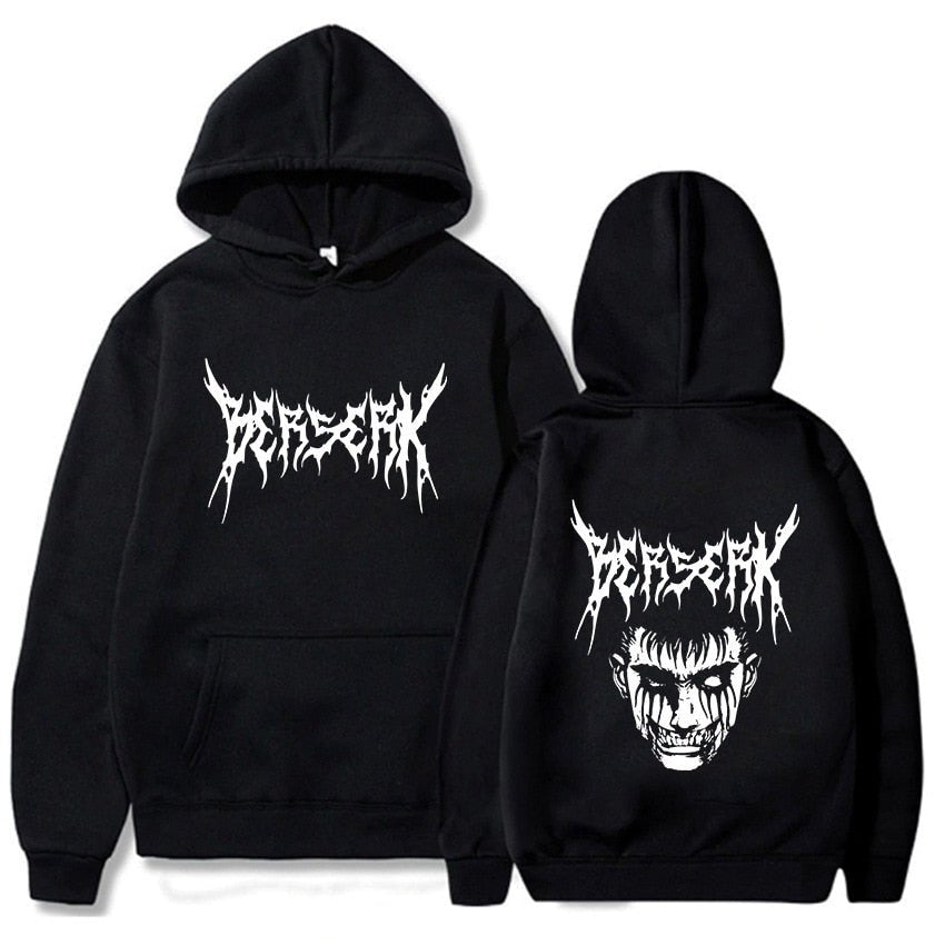 MAOKEI - Griffith Armor Fashion Hoodie - 1005004505340915-black-XS