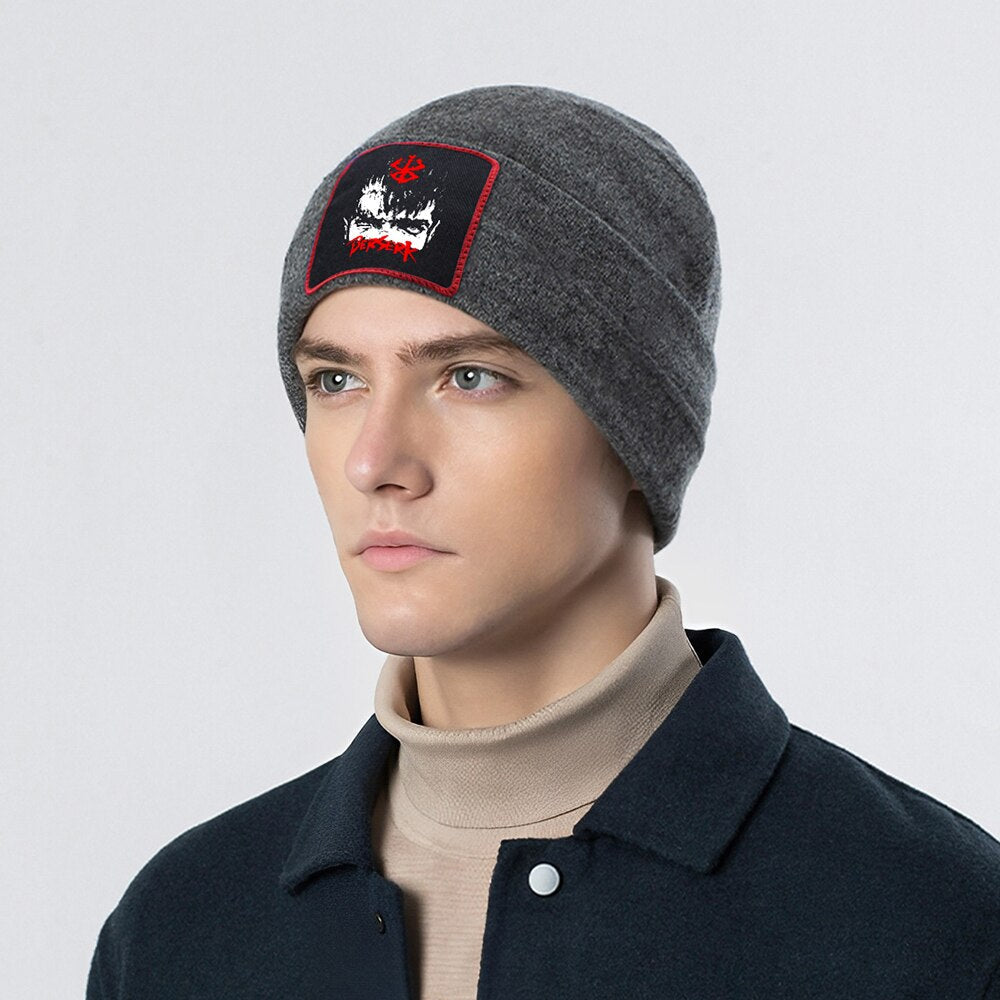 MAOKEI - Guts Berserk Best Style Beanie Multicolor - 1005004888357136-Orange-One Size