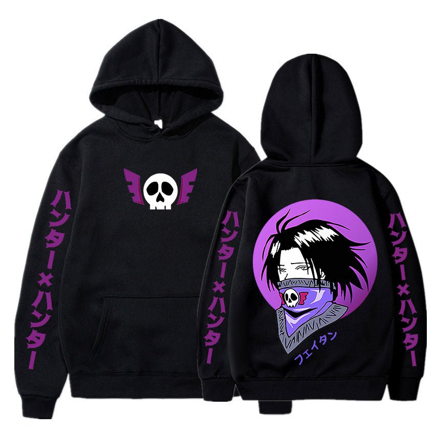 MAOKEI - Hunter X Hunter Feitan Special Hoodie Style 1 - 1005004527290253-black-XS