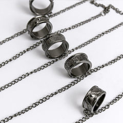 MAOKEI - Hunter x Hunter Ring - 1005001988561961-Black