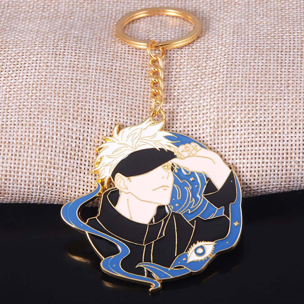 MAOKEI - JJK Satoru Stylish Pose Keychain - B0CN49K1DT
