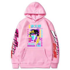 MAOKEI - JoJo Bizarre Jotaro Long Sleeve Hoodie - 1005003246724838-Black 1-XS
