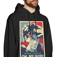 MAOKEI - Joseph Youth Style Hoodie - 1005003758563369-Black-S