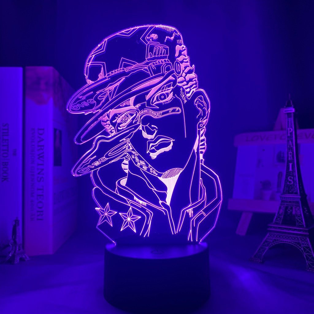 MAOKEI - Jotaro Lose Stand 3D Led - 1005004308810321-DM199-7 colors no remote-United States