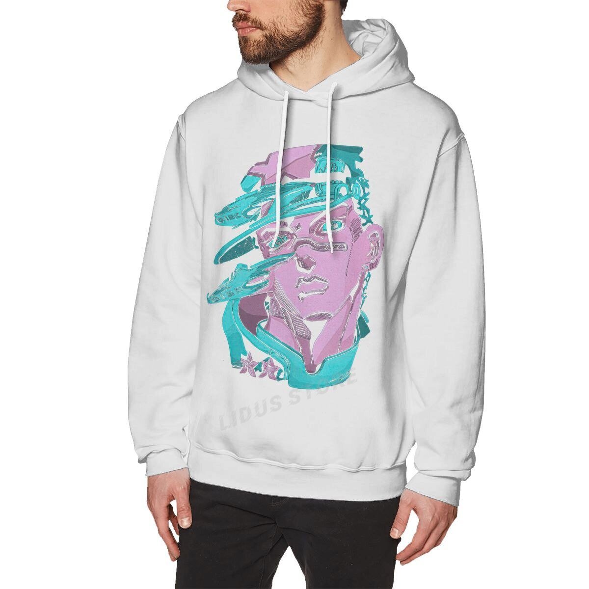 MAOKEI - Jotaro Lose Stand Style 2 Hoodie - 1005003758431947-Black-S