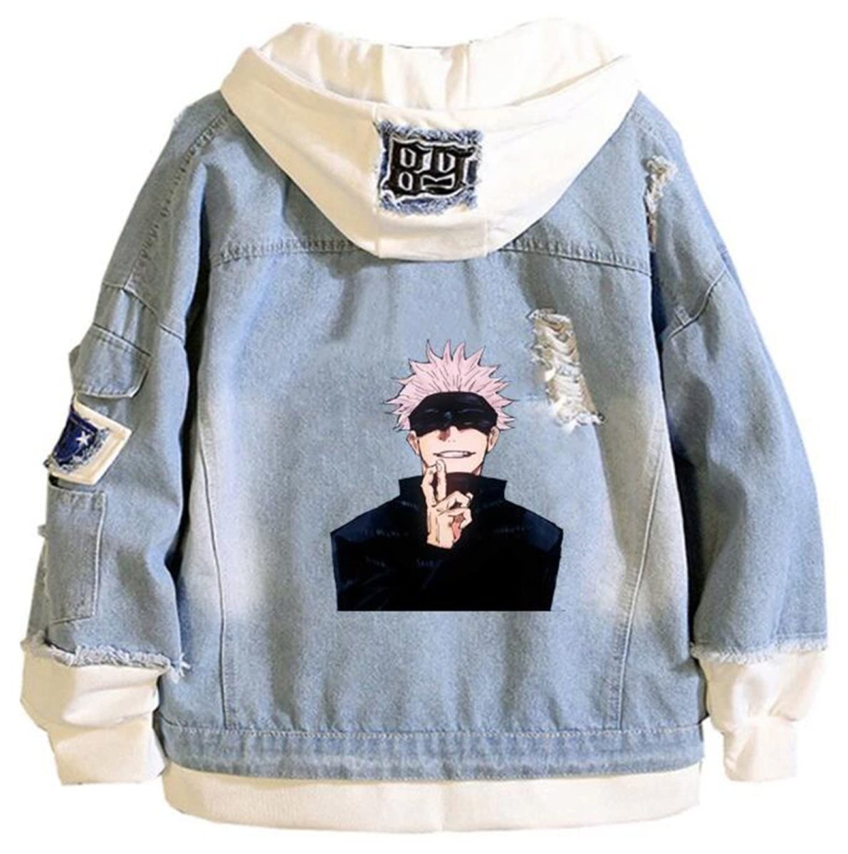 MAOKEI - Jujutsu Kaisen Gojo Staoru Technic Activation Jacket - B09WR4NP5P