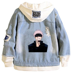 MAOKEI - Jujutsu Kaisen Gojo Staoru Technic Activation Jacket - B09WR4NP5P