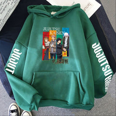 MAOKEI - Jujutsu Kaisen Gojo Team Night Style Hoodie - 1005003719290612-Black-S