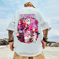 MAOKEI - Jujutsu Kaisen Itadori & Sukuna Duo Adventure T Shirt - 1005004749654716-WT-jujutsu530h-j543-XXS