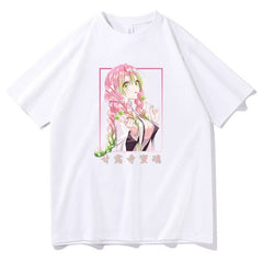 MAOKEI - Kanroji Mitsuri 3D T-Shirt - 1005004500262026-Black-XS