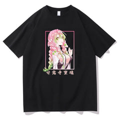 MAOKEI - Kanroji Mitsuri 3D T-Shirt - 1005004500262026-Black-XS