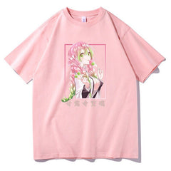 MAOKEI - Kanroji Mitsuri 3D T-Shirt - 1005004500262026-Black-XS