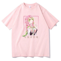 MAOKEI - Kanroji Mitsuri 3D T-Shirt - 1005004500262026-Black-XS