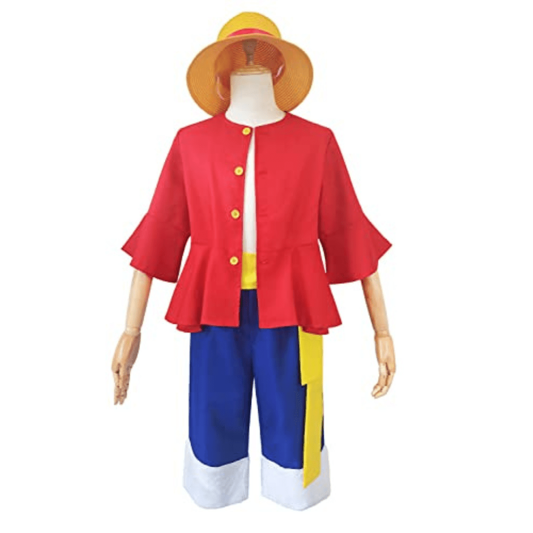 MAOKEI - Luffy TottoLand Style Cosplay Costume - B09SG2NVV7