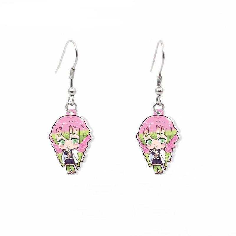MAOKEI - Mitsuri Kanroji Earrings - 1005002482762229-9