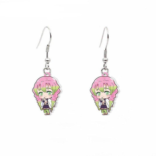 MAOKEI - Mitsuri Kanroji Earrings - 1005002482762229-9