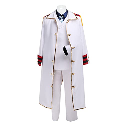 MAOKEI - Monkey D Garp Full Navy Hero Cosplay Costume - B0BRXTJL5C